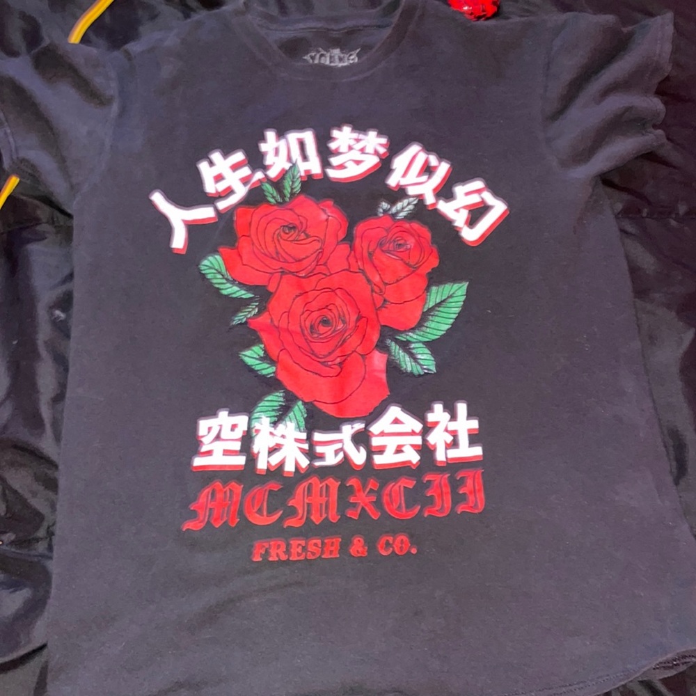 It’s a shirt it’s used but in good condition no holes